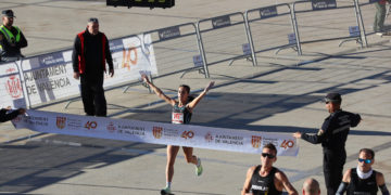Vanessa Romero se impone en la carrera ‘València por la Seguridad Vial’