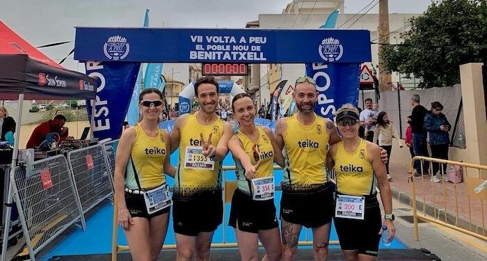 El CA Safor Teika estuvo en el Triatló Ciutat de Gandia y en carreras de Benitatxell, Madrid y Berlín