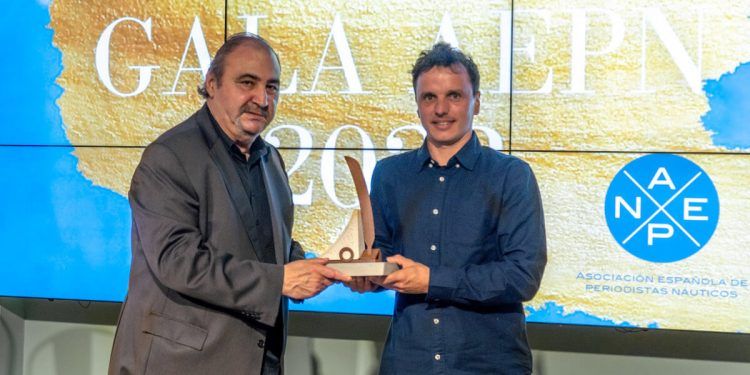 Didac Costa recibió en Barcelona el Premio AEPN 2021