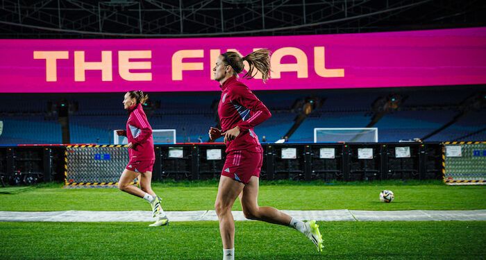 España completó su último entrenamiento antes de la final del Mundial