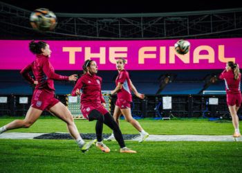 España completó su último entrenamiento antes de la final del Mundial