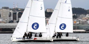 El Náutico de La Coruña, campeón del Trofeo Isabel Zedall de vela femenina