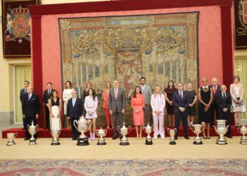 Los Reyes entregan en el Palacio de El Pardo los Premios Nacionales del Deporte 2021
