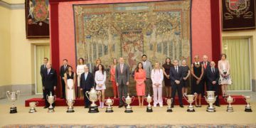 Los Reyes entregan en el Palacio de El Pardo los Premios Nacionales del Deporte 2021