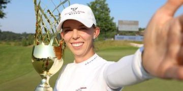 Marta Martín ganó por primera vez en el LET con una ronda final apoteósica