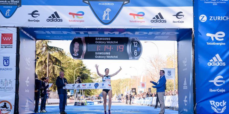 Marta Galimany se impone en la Media Maratón del Zurich Rock’n’Roll Running Series Madrid