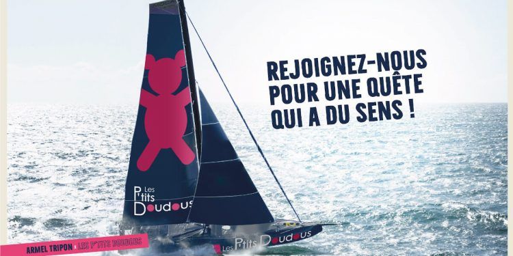 Armel Tripon quiere construir un IMOCA con el mayor número de material reciclado