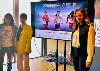 Nuria Marqués, oro, Marian Polo, plata, y Sarai Gascón, bronce, en el Europeo de Madeira