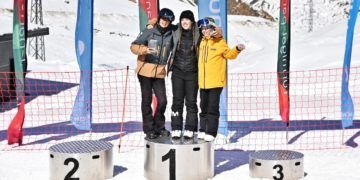 Naia Aramendia vence en la Copa de España Movistar de Snowboardcross (SBX)