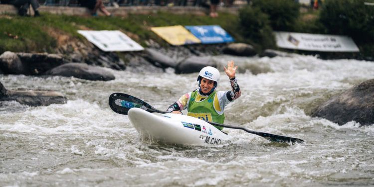 Maialen Chourraut, cuarta en kayak cross en la Copa del Mundo en el Parc Olímpic del Segre