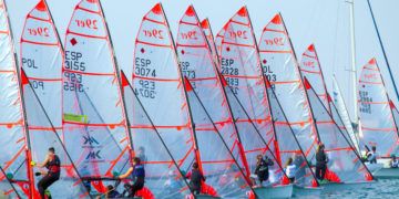 La Copa de España de 29er se juega en el Real Club Náutico de Valencia