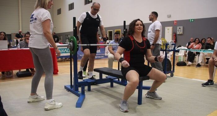 El equipo sección potencia del CH Alzira, subcampeón de Europa