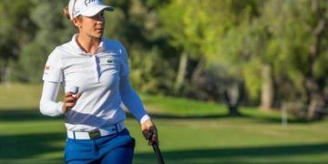 Azahara Muñoz, segunda, firma su mejor semana en el LPGA Tour