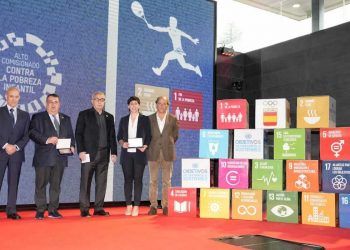 Carla Suárez, embajadora de la línea de Acción Social de la estrategia de sostenibilidad del COE