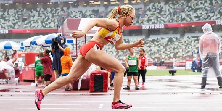 Adiaratou Iglesias rebaja el récord de España paralímpico de 60 metros lisos