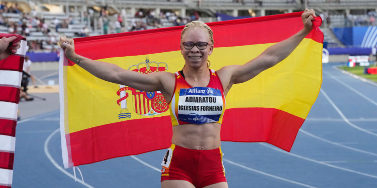 Adi Iglesias, campeona mundial en el 200m