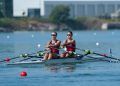 Aina Arteman y Lidia Florido se quedaron a las puertas del podio en doble scull en Taranto 2026