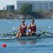 Aina Arteman y Lidia Florido se quedaron a las puertas del podio en doble scull en Taranto 2026