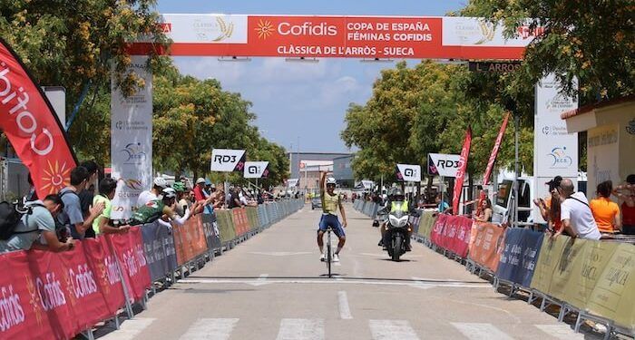 Ainara Albert se adjudicó la Clàssica de l’arròs, penúltima prueba de la Copa de España Féminas Cofidis
