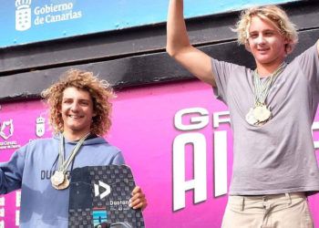 Los tinerfeños Lorenzo Casati y Jeremy Burlando, campeones de España en Olas y Big Air