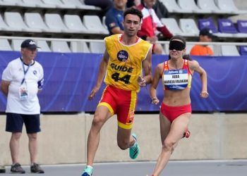 Alba García, bronce mundial en los 100m T11