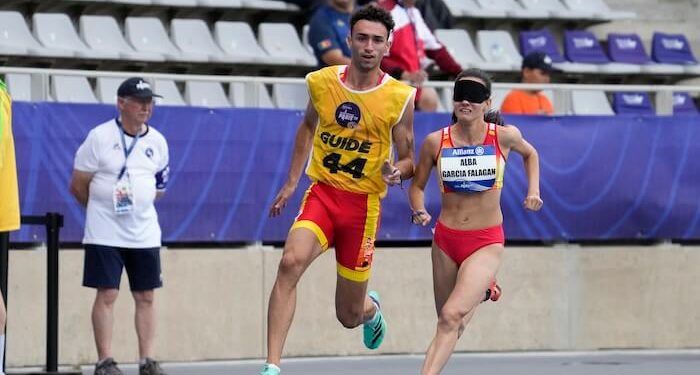 Alba García, bronce mundial en los 100m T11
