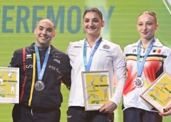 Alba Petisco, subcampeona de Europa