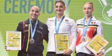 Alba Petisco, subcampeona de Europa