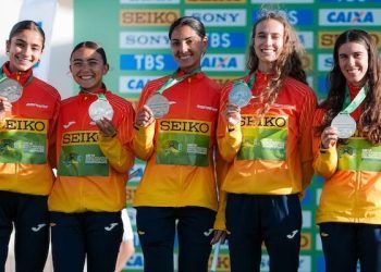 España conquistó dos platas y dos bronces en los Mundiales de marcha por países