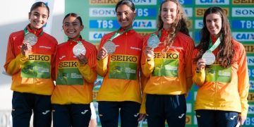 España conquistó dos platas y dos bronces en los Mundiales de marcha por países