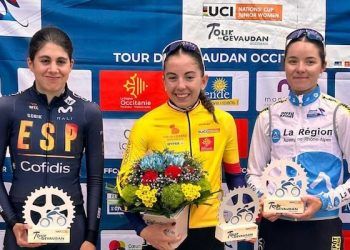 Alejandra Neira finalizó segunda en la general del Tour de Gevaudan