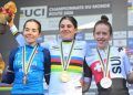 Alejandra Neira se vistió de arcoíris júnior en ruta en un Mundial histórico para España