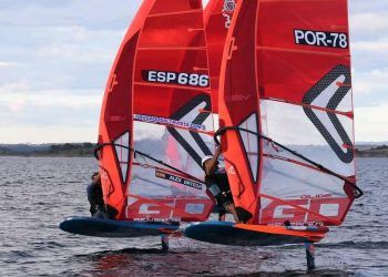 Alex Ortega, campeón de Europa Juvenil de la clase IqFoil￼
