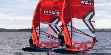 Alex Ortega, campeón de Europa Juvenil de la clase IqFoil￼