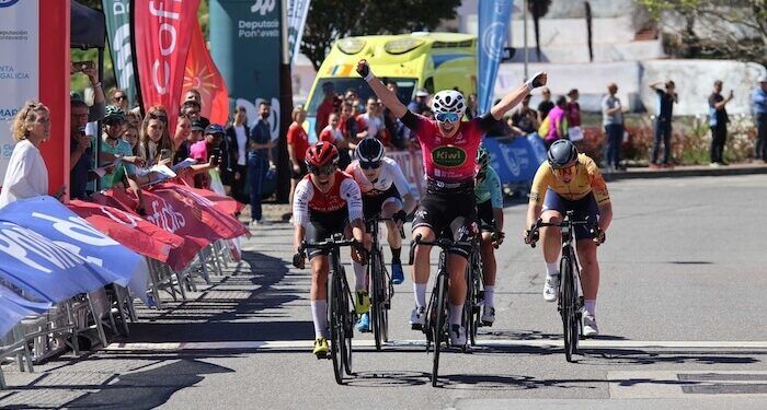 Alina Abramenka ganó en el Gran Premio Cidade de Pontevedra de la Copa de España Cofidis