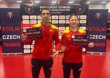 María Xiao y Álvaro Robles triunfaron en el Preolímpico Mundial de dobles mixtos y apuntan a París