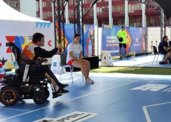 Amagoia Arrieta, campeona de Europa en categoría BC1 de boccia