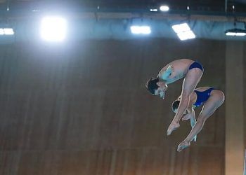 Ana Carvajal y Jorge Rodríguez, bronce en saltos sincronizados mixtos de 10 metros