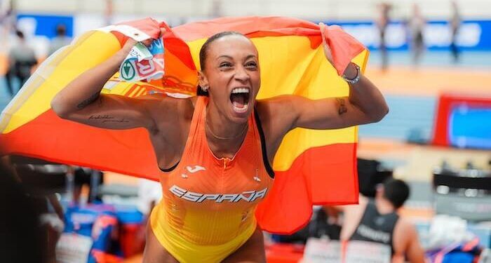 Ana Peleteiro, oro continental en triple salto