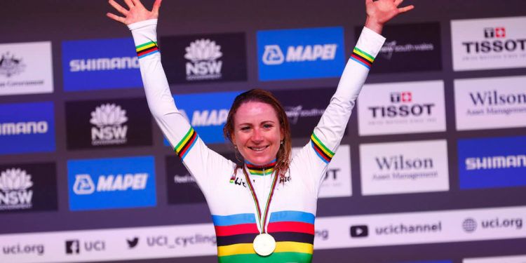 Annemiek van Vleuten, del Movistar Team, campeona del mundo