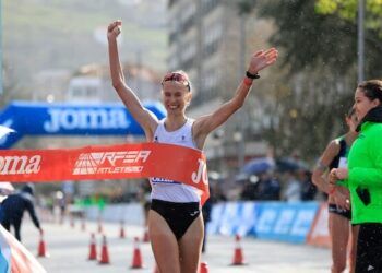 Antía Chamosa se proclamó campeona de España de 35 km marcha