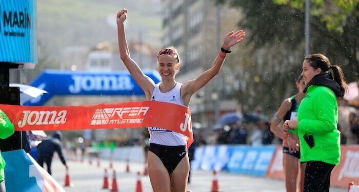 Antía Chamosa se proclamó campeona de España de 35 km marcha