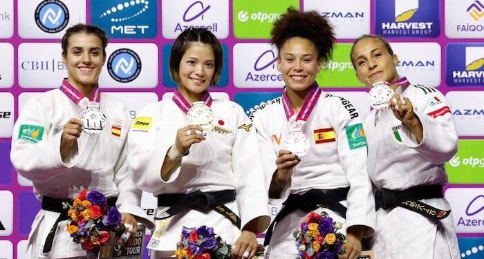 Ariane Toro logró la plata y Ayumi Leiva fue bronce en -52 kilos en el Mundial de Bakú