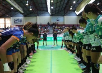 Bera Bera y BM Elche, en un partido de la DHF