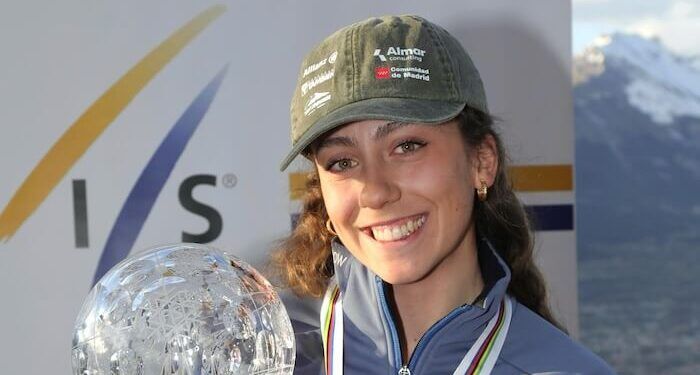 Audrey Pascual conquistó el Globo de Cristal en SuperGigante