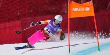 Audrey Pascual debutó con una plata en descenso en los Juegos Paralímpicos de Milán-Cortina 2026