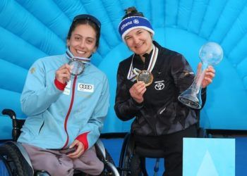 Audrey Pascual, subcampeona de la Copa el Mundo SL Para Alpine Ski
