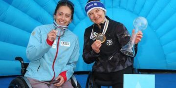Audrey Pascual, subcampeona de la Copa el Mundo SL Para Alpine Ski