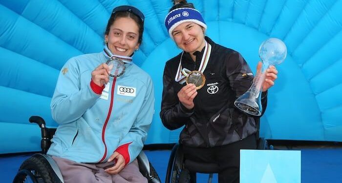 Audrey Pascual, subcampeona de la Copa el Mundo SL Para Alpine Ski