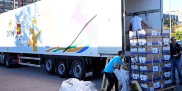 El Comité Olímpico Español envía material para los damnificados por la DANA en Valencia